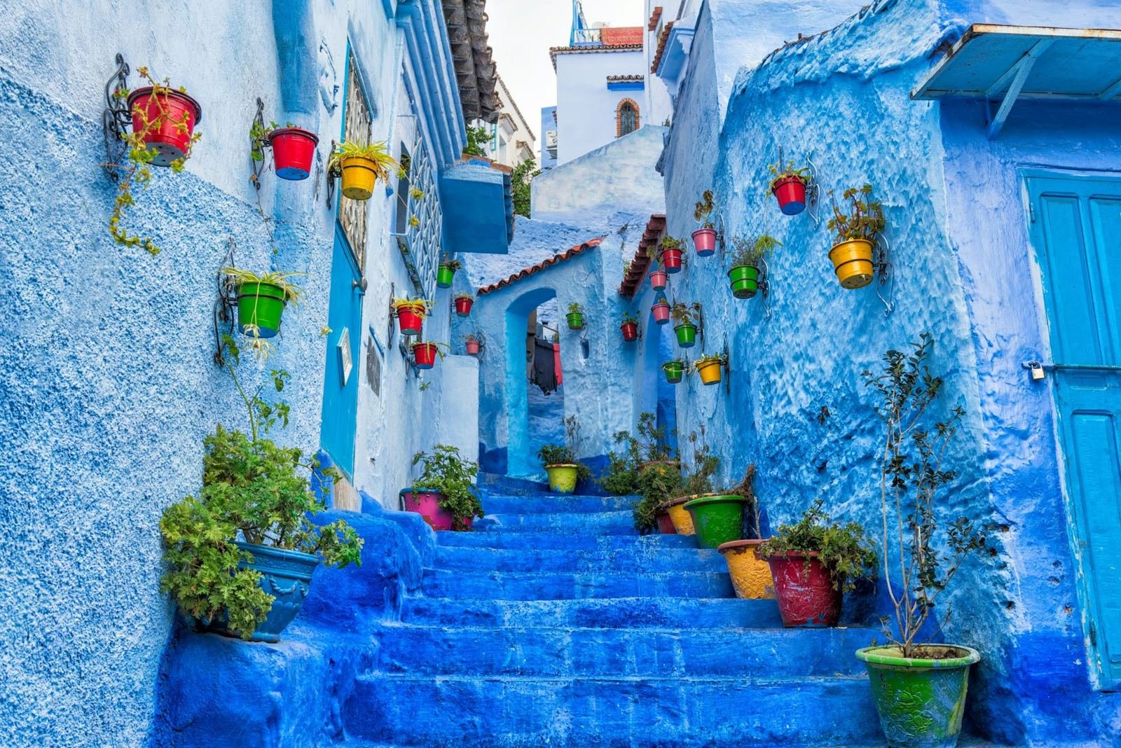 Blue streets of Chefchaouen