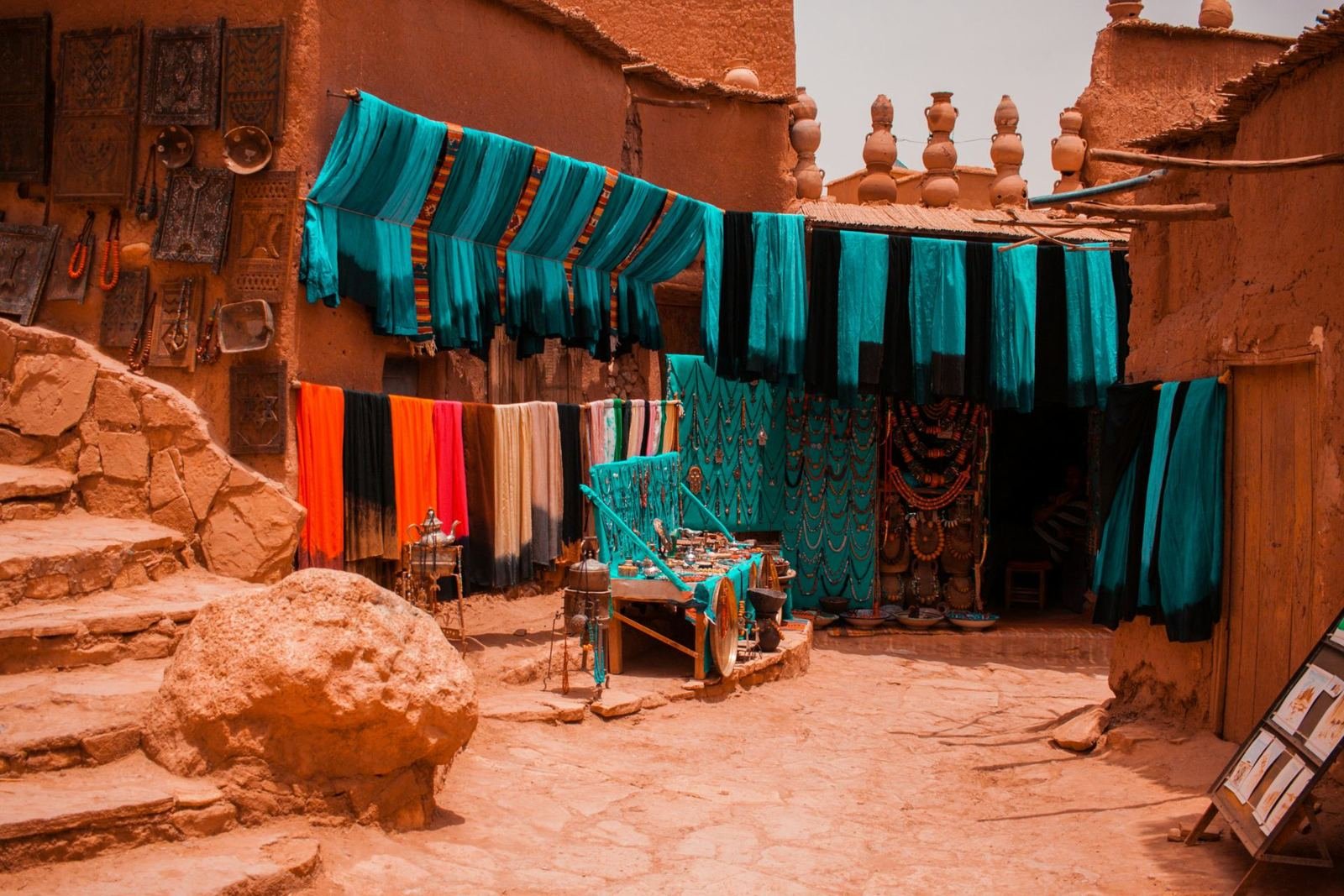 Berber crafts in the old ksar